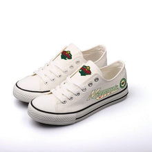 Load image into Gallery viewer, Minnesota Wild NFL Apparel Unisex Novelty Design Super Comfort Canvas Shoes Personalized Full Color Full Plus Size Best Gift Printed Logo Team