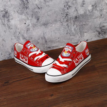 Load image into Gallery viewer, New York Red Bulls Apparel Unisex Unique Design Printed Letter &amp; Logo Canvas Shoes Red/White Full Plus Size Best Gift Printed Logo Team