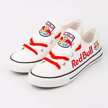 Load image into Gallery viewer, New York Red Bulls Apparel Unisex Unique Design Printed Letter &amp; Logo Canvas Shoes Red/White Full Plus Size Best Gift Printed Logo Team