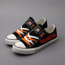 Load image into Gallery viewer, Philadelphia Flyers NHL Apparel Unisex Breathable Shoes Custom Limited Black Full Plus Size Best Gift Printed Logo Team