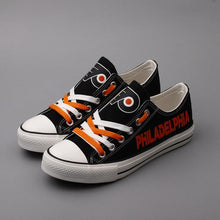 Load image into Gallery viewer, Philadelphia Flyers NHL Apparel Unisex Breathable Shoes Custom Limited Black Full Plus Size Best Gift Printed Logo Team