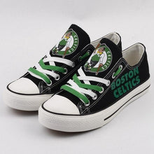 Load image into Gallery viewer, Boston Celtics NBA Apparel Unisex Breathable Shoes Custom Limited Blach/White Full Plus Size Best Gift Printed Logo Team