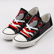 Load image into Gallery viewer, Portland Trail Blazers NBA Apparel Unisex Breathable Shoes Custom Limited Black/White Full Plus Size Best Gift Printed Logo Team