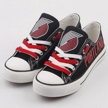 Load image into Gallery viewer, Portland Trail Blazers NBA Apparel Unisex Breathable Shoes Custom Limited Black/White Full Plus Size Best Gift Printed Logo Team