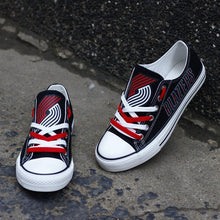 Load image into Gallery viewer, Portland Trail Blazers NBA Apparel Unisex Breathable Shoes Custom Limited Black/White Full Plus Size Best Gift Printed Logo Team